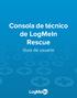 Consola de técnico de LogMeIn Rescue. Guía de usuario