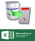 Microsoft Excel Gestión Avanzada de Bases de Datos