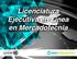 Licenciatura Ejecutiva en Línea en Mercadotecnia