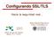 Configurando SSL/TLS