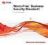 Worry-Free Business Security Standard5 for Small Business. Manual del administrador