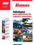 Alcances. Soluciones. para aplicaciones de vehículos comerciales. Contenido: Vol. 2, No. 1 Junio 2003. La ventaja de Lincoln pág.