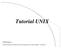 Tutorial UNIX. UNIX Básico. Centro Nacional de Cálculo de la Universidad de Los Andes, Mérida - Venezuela