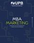 MBA MARKETING MAESTRÍA EN ADMINISTRACIÓN Y DIRECCIÓN DE EMPRESAS