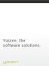 Yoizen, the software solutions.