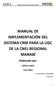 MANUAL DE IMPLEMENTACIÓN DEL SISTEMA CRM PARA LA UGC DE LA CNEL REGIONAL MANABÍ