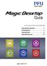 Guía. En este manual se explica cómo usar Magic Desktop. Descripción general... 2 Presentación... 3 Operaciones... 4 Especificaciones...