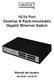 16/24 Port Desktop & Rack-mountable Gigabit Ethernet Switch