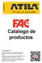 Catálogode productos 01/12/15-16:12:40 FAC SEGURIDAD, S.A.