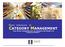 CATEGORY MANAGEMENT Una Visión integrada para la industria del Retail y el Consumo Masivo