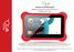 Tablet para niños con sistema cloud de 7 Modelo: OxJr cloud