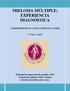 MIELOMA MÚLTIPLE: EXPERIENCIA DIAGNÓSTICA