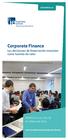 Corporate Finance. Las decisiones de financiación-inversión como fuentes de valor. Madrid, 23 y 24, 25 y 26 de febrero de 2015