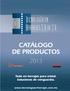 CATÁLOGO DE PRODUCTOS