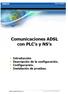 Comunicaciones ADSL con PLC s y NS s