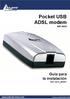 Pocket USB ADSL modem A01-AU2