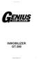 Genius Car Alarms INMOBILIZER GT-300. www.alarmasgenius.com 1