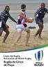 Leyes del Rugby Recreativo de World Rugby. Rugby de Cinco de Playa
