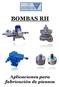 BOMBAS RH. plicaciones para fabricación de piensos