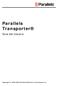 Parallels Transporter