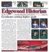 Edgewood Historian. Graduates setting higher goals