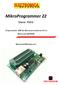 MikroProgrammer 22 Clave: F502 Programador USB de Microcontroladores PIC y Memorias EEPROM Manual de Referencia v1.1