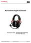 Auriculares HyperX Cloud II Números de parte: KHX-HSCP-GM (metalizado) KHX-HSCP-RD (rojo)