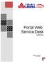 Portal Web: Service Desk