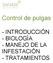 Control de pulgas - INTRODUCCIÓN - BIOLOGÍA - MANEJO DE LA INFESTACIÓN - TRATAMIENTOS