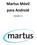 Martus Móvil para Android. Versión 1.2