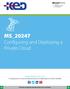 MS_20247 Configuring and Deploying a Private Cloud
