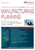 MANUFACTURING PLANNING