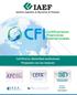 CEFA. Certificaciones Financieras CFIInternacionales. Certificá tu idoneidad profesional Preparate con los mejores