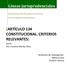 Líneas jurisprudenciales [ARTÍCULO 134 CONSTITUCIONAL. CRITERIOS RELEVANTES]