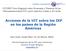 Acciones de la UIT sobre los IXP en los países de la Región Américas