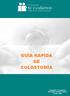 GUÍA RÁPIDA DE COLOSTOMÍA