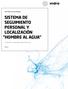 SISTEMA DE SEGUIMIENTO PERSONAL Y LOCALIZACIÓN HOMBRE AL AGUA