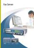 Fax Server. Blue Line IP ISDN ISDN PRI