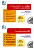 de comunicaciones Tecnologías ADSL Módulo 01 Accesos Digitales Curso 11-12 Módulo 02 Accesos Digitales Curso 11-12 TEST. Preguntas P1 - Bases teóricas
