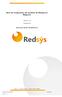 Guía de integración del módulo de Redsys en Magento