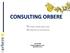 CONSULTING ORBERE. Tu mejor aliado para crear tu empresa de consultoría. 944.476.066 franquicias@orbere.com www.orbere.com