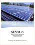 Catalogo de productos solares.