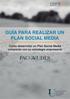 GUIA PARA REALIZAR UN PLAN SOCIAL MEDIA