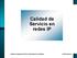 Calidad de Servicio en redes IP. Instituto de Ingeniería Eléctrica, Universidad de la República