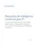 Requisitos de inteligencia comercial para TI: