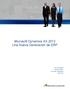 Microsoft Dynamics AX 2012 Una Nueva Generación de ERP