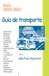 Guía de transporte. Guía 2010-2011. adultos mayores. para