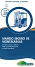 MANEJO SEGURO DE MONTACARGAS