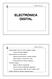 Fundamentos de Electrónica.1 ELECTRÓNICA DIGITAL. Fundamentos de Electrónica.2
