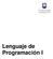 Lenguaje de Programación I